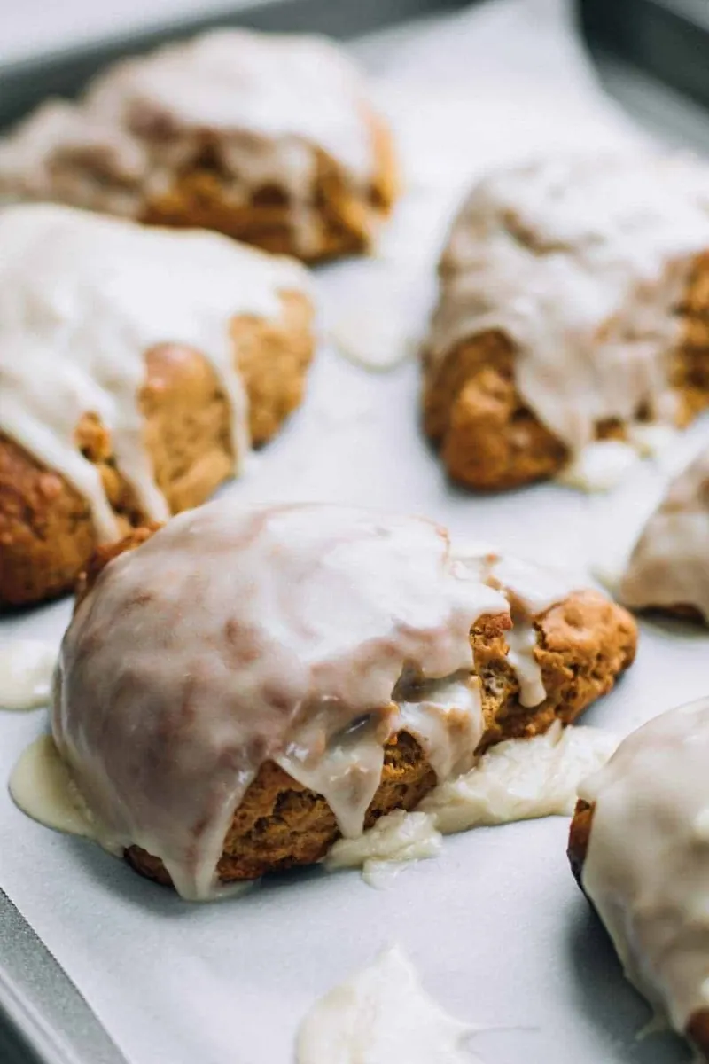Maple Gingerbread Scones