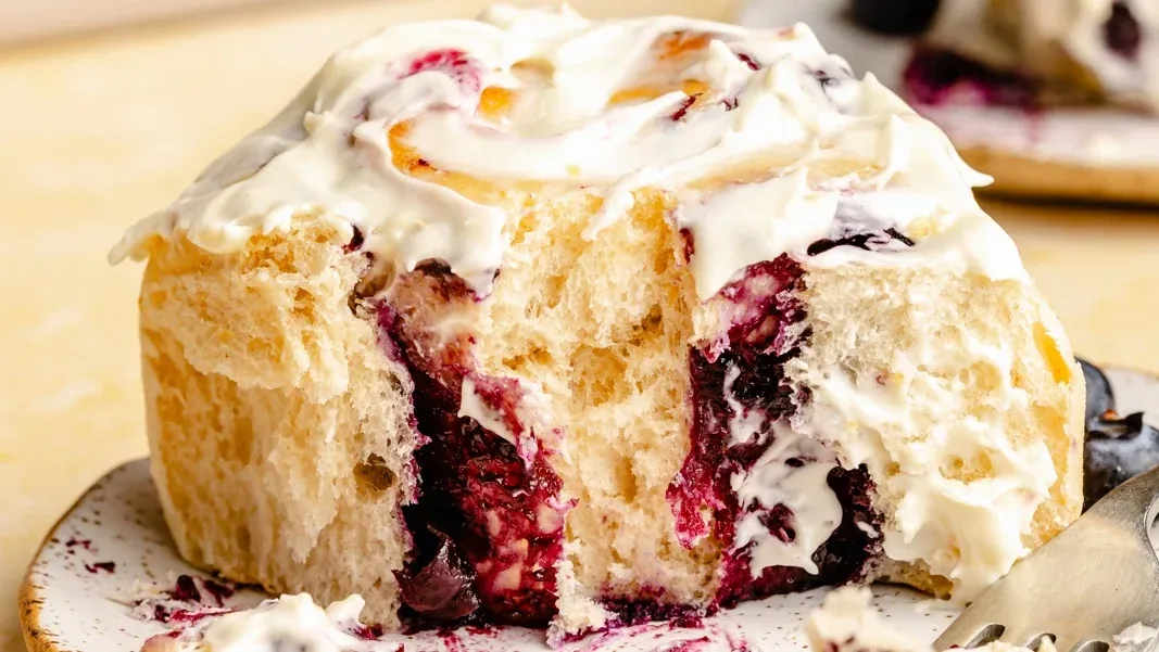 Lemon Blueberry Sweet Rolls