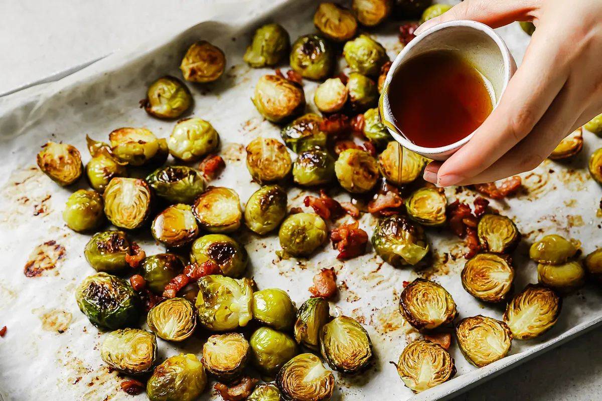 Maple Bacon Brussels Sprouts