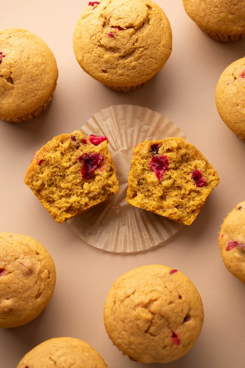 Pumpkin Cranberry Muffins