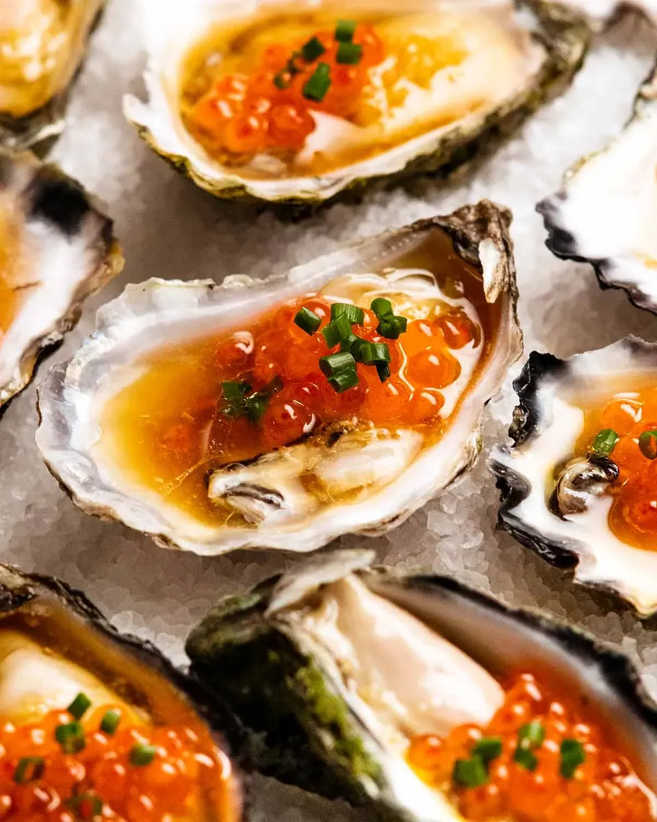 Japanese Oysters with Dressing
