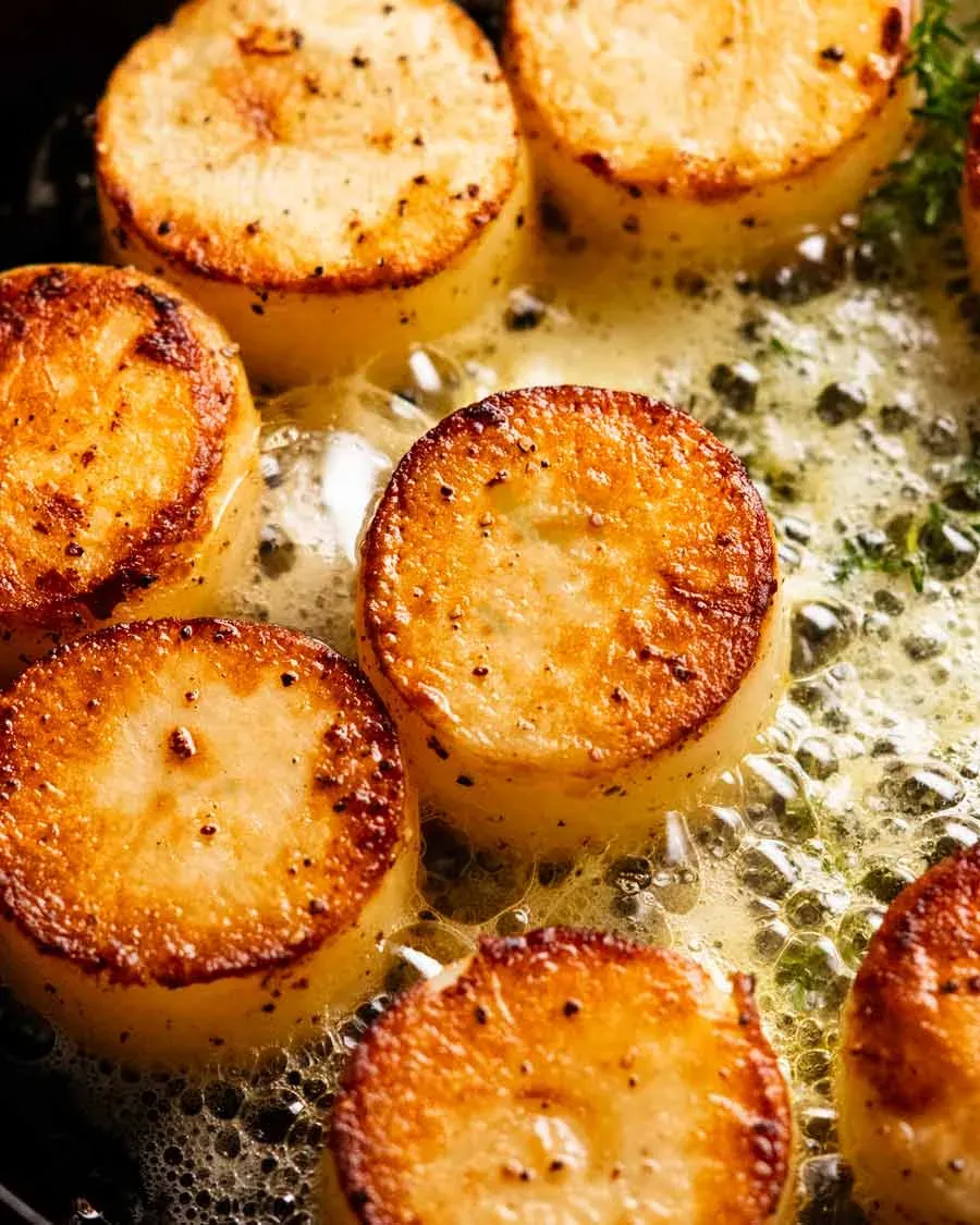 Fondant Potatoes