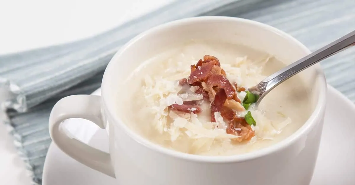 Instant Pot Cauliflower Potato Soup