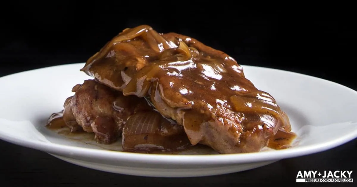 Instant Pot Onion Pork Chops