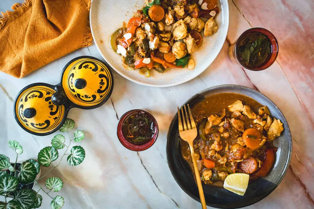 Instant Pot Chicken Ghallaba