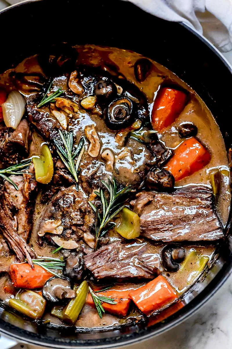 Creamy Mushroom Pot Roast