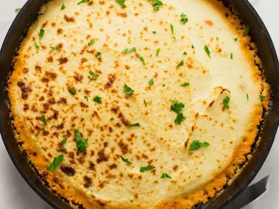 Mashed Cauliflower Shepherd's Pie