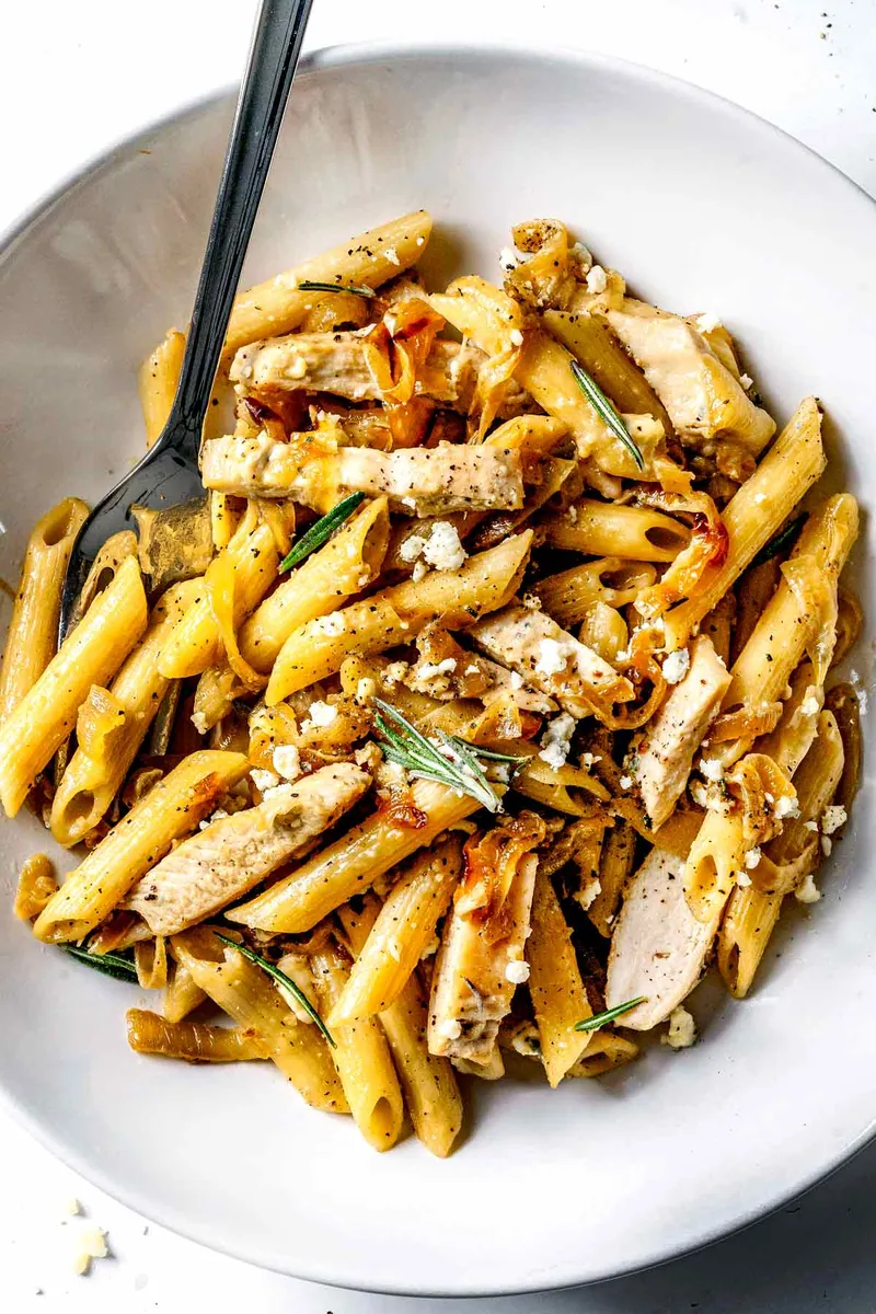 Chicken and Blue Cheese Pasta