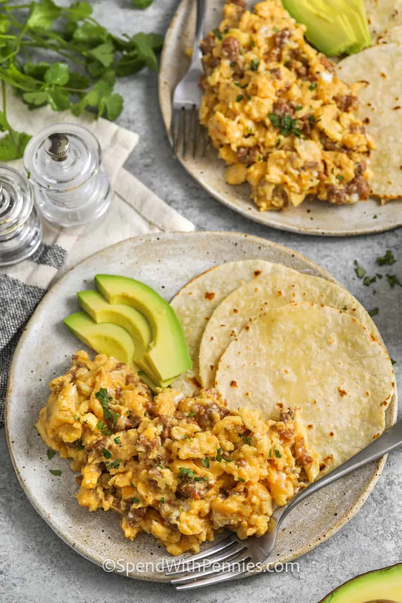 Chorizo and Eggs