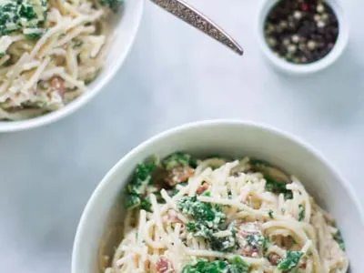 Kale Carbonara