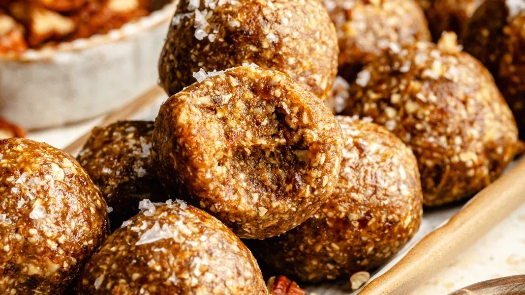 Salted Maple Pecan Bites