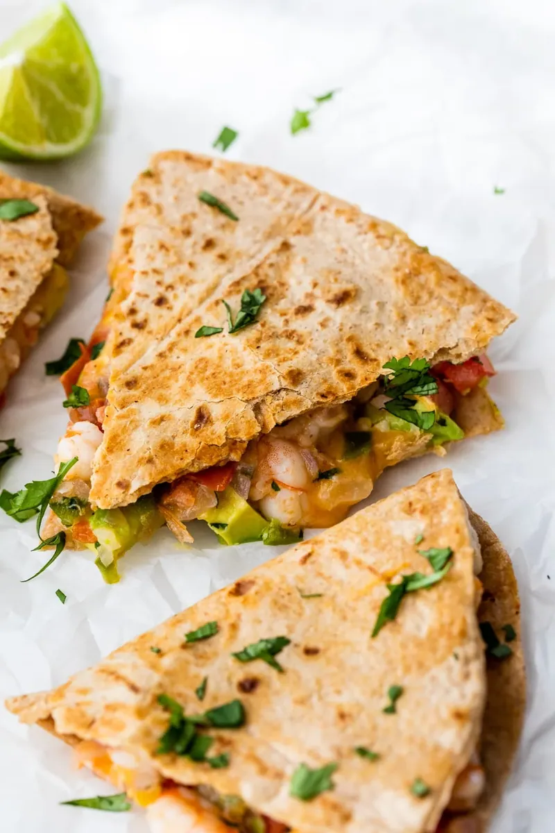 Shrimp Quesadillas