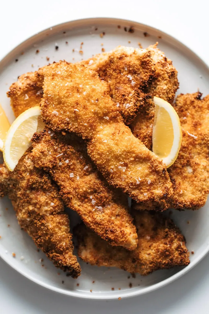Crispy Chicken Cutlets