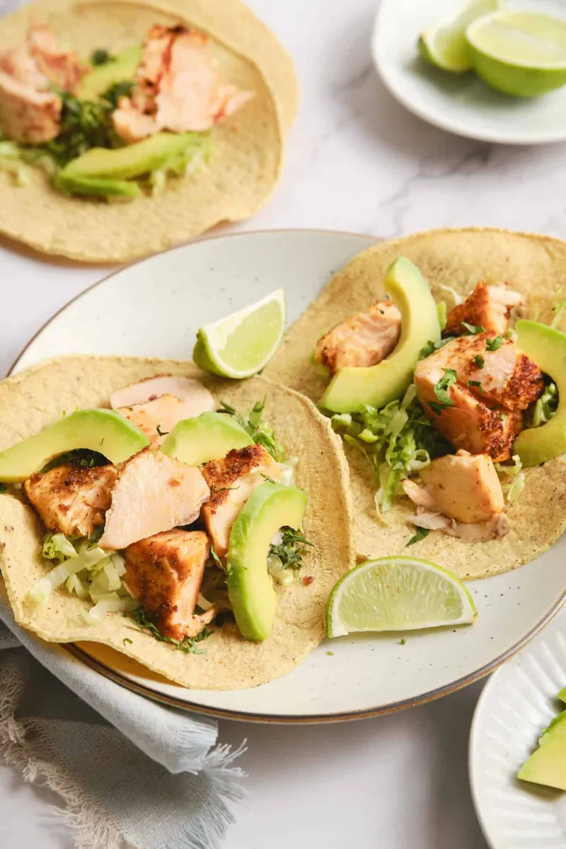 Salmon Tacos