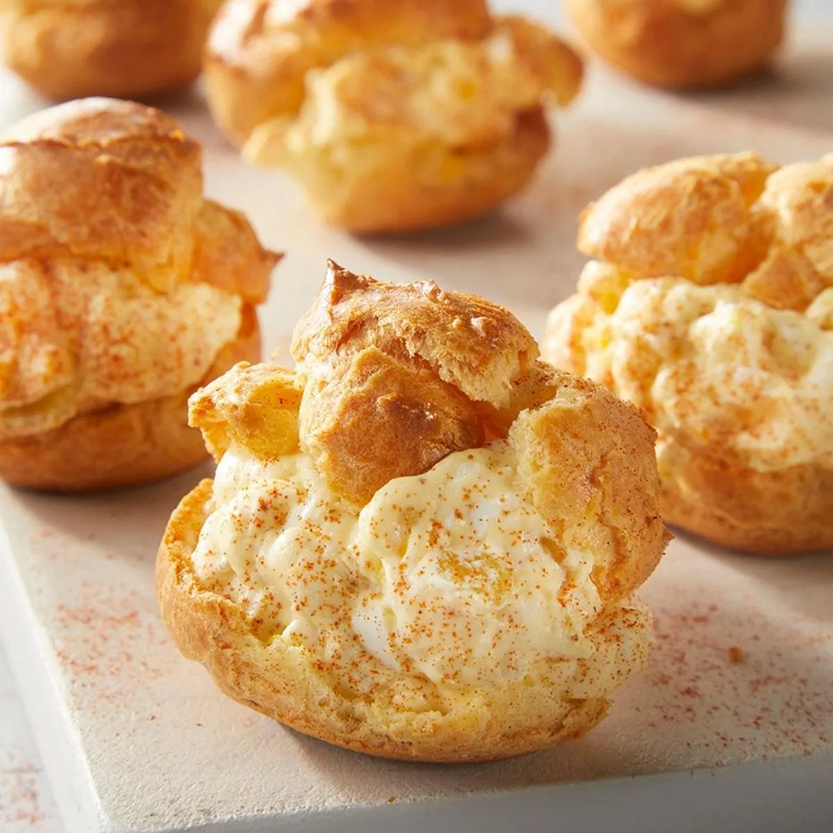 Egg Salad Cream Puffs