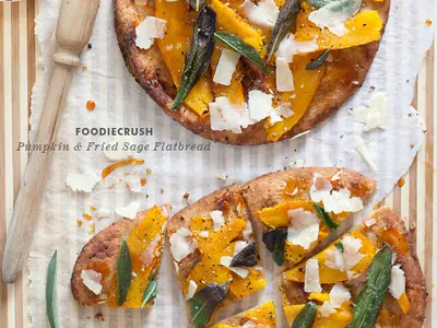 Pumpkin Sage Flatbread