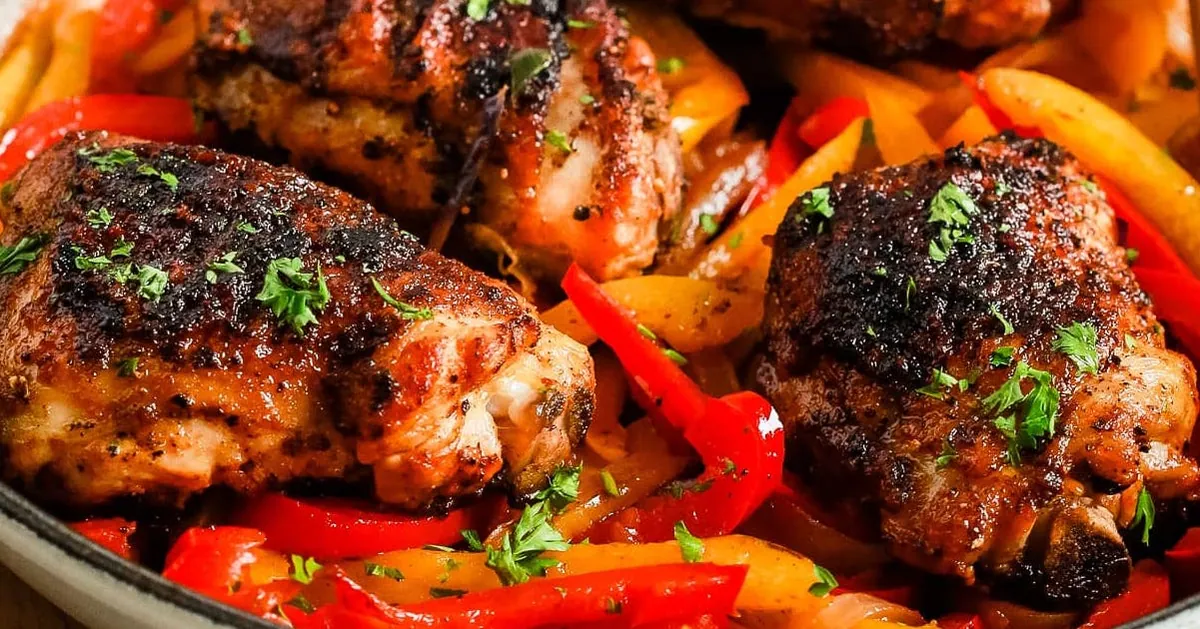 Chicken and Pepper Skillet