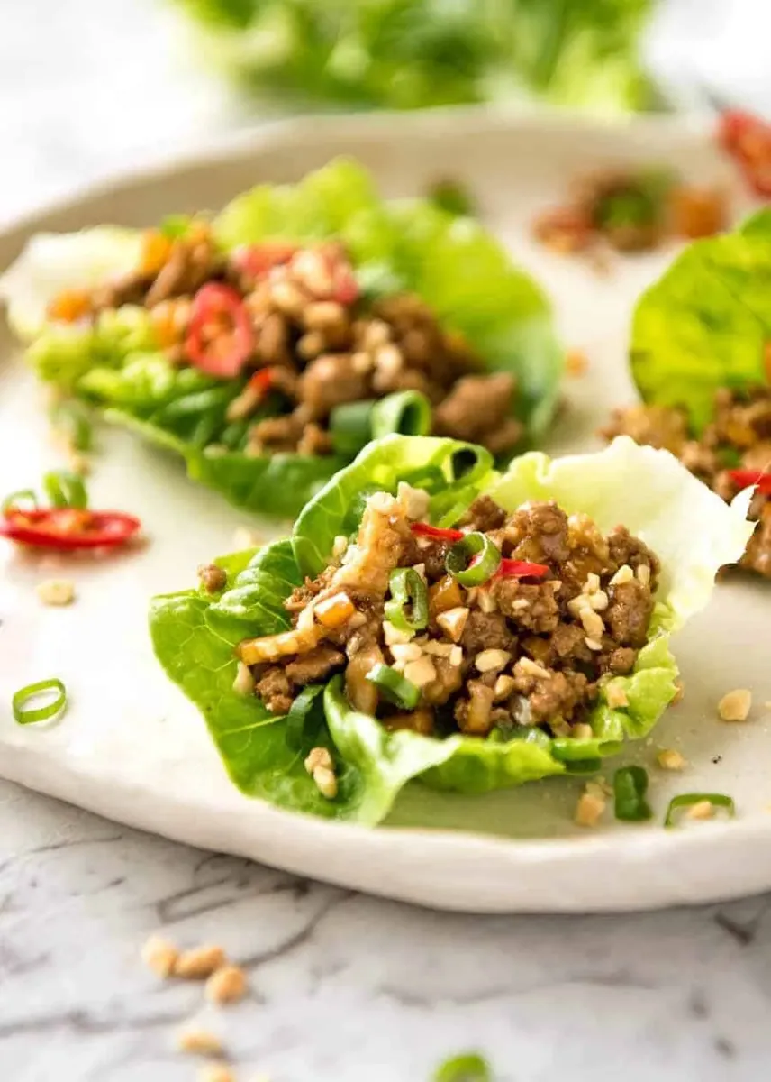 Pork Lettuce Wraps