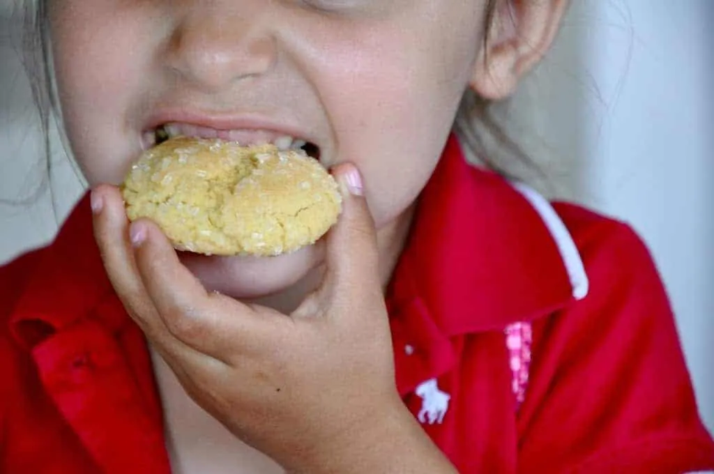 Sugar Crackle Cookies