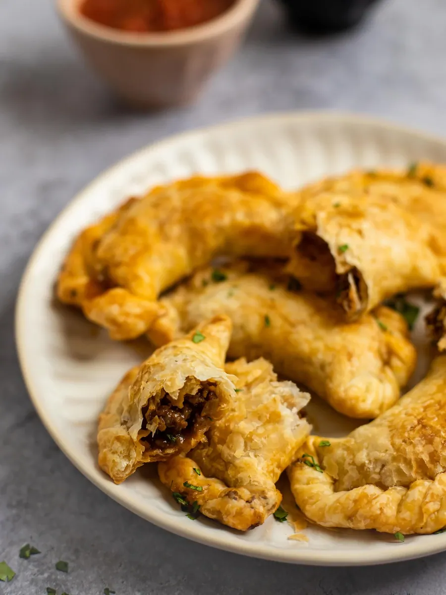 Beef Empanadas with pie crust