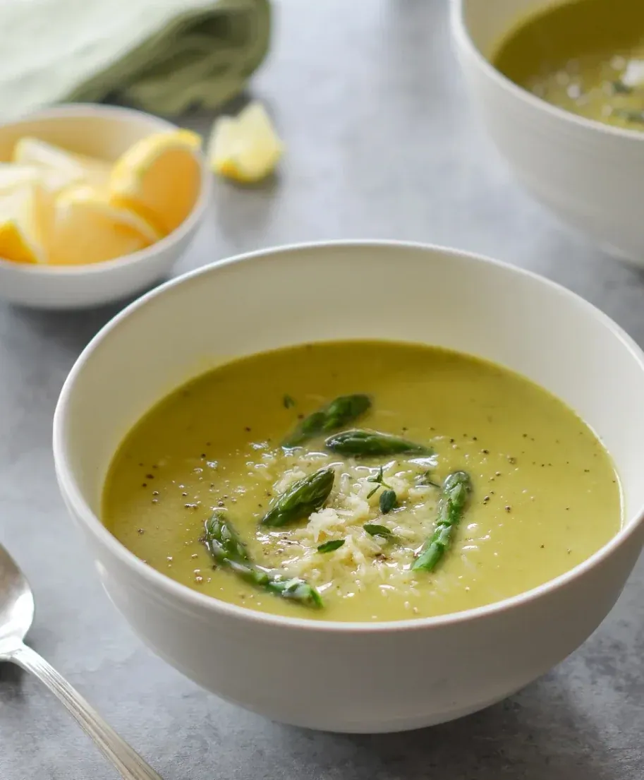 Asparagus Lemon Soup
