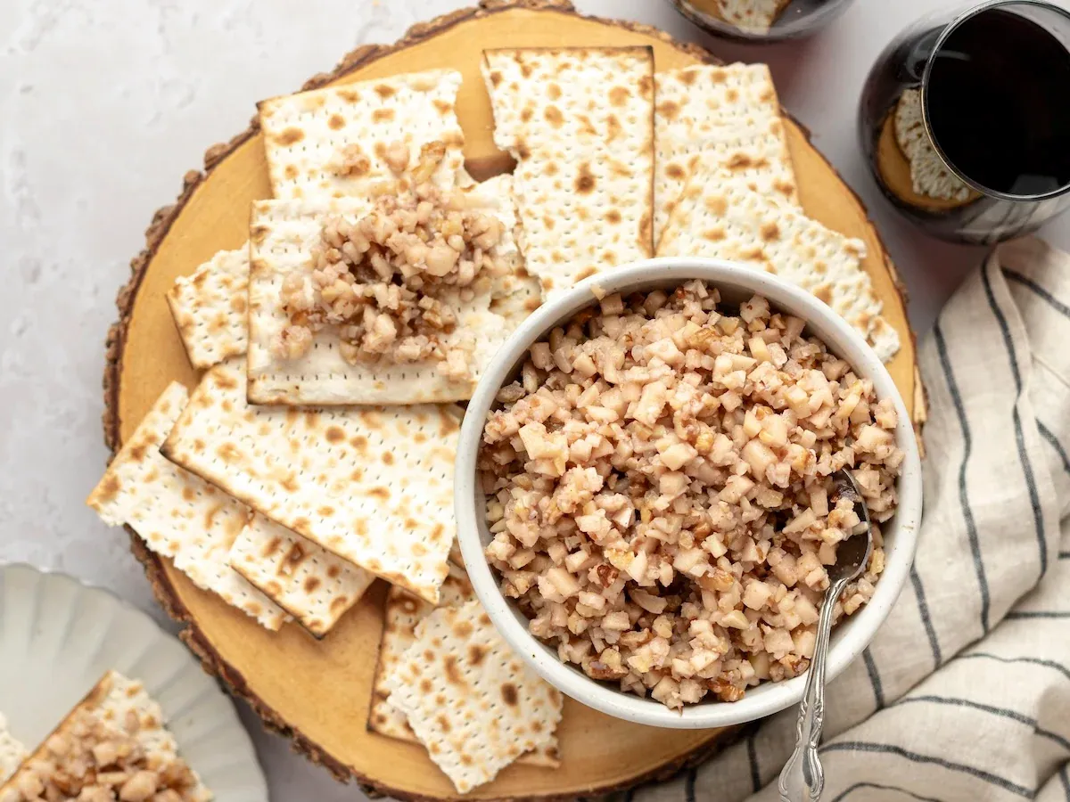 Apple Walnut Charoset