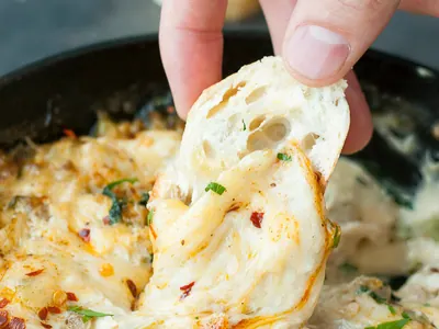 Baked Seafood Vegetable Dip