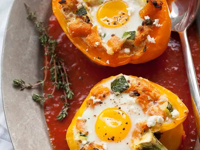 Breakfast Stuffed Peppers