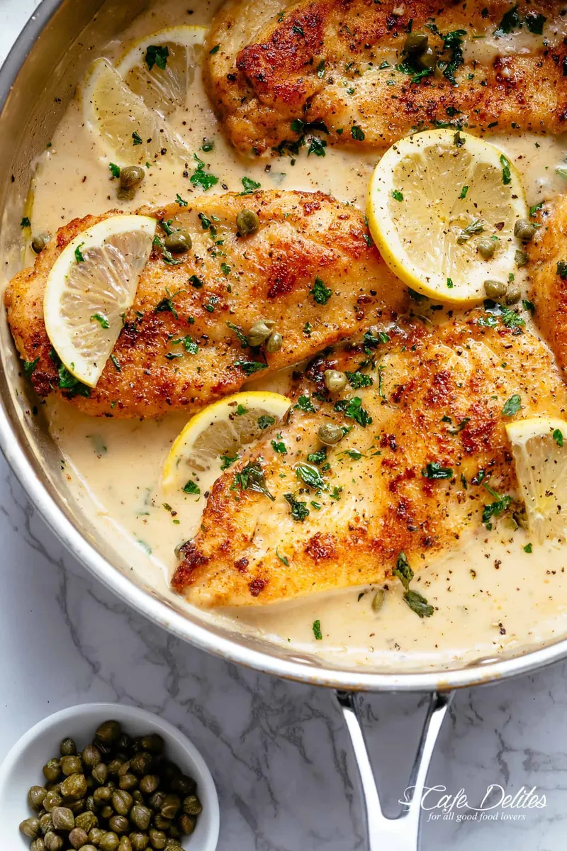 Creamy Lemon Parmesan Chicken