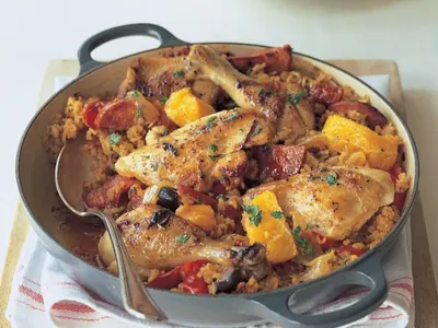 Chicken Basquaise