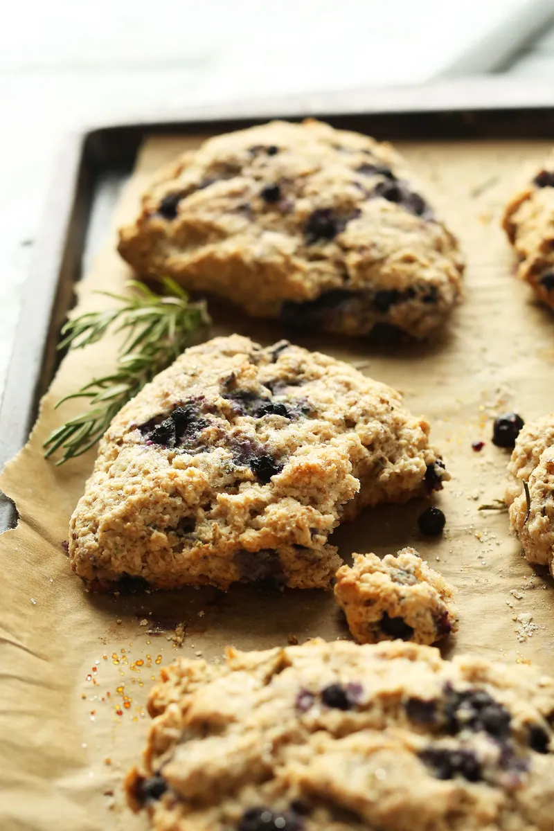 Blueberry Rosemary Scones