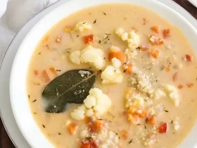 Quinoa Cauliflower Chowder