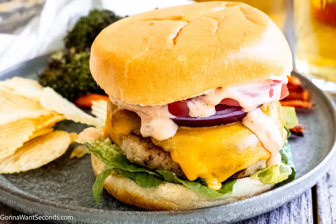 Juicy Chicken Burgers