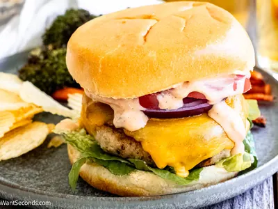 Juicy Chicken Burgers