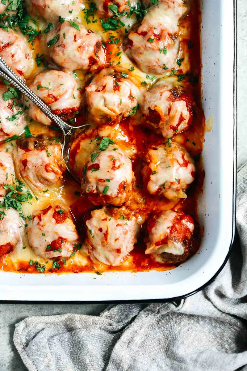 Baked Meatball Casserole