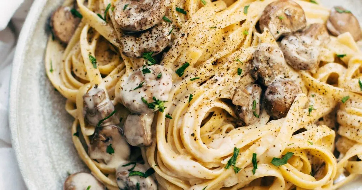 Mushroom Fettuccine