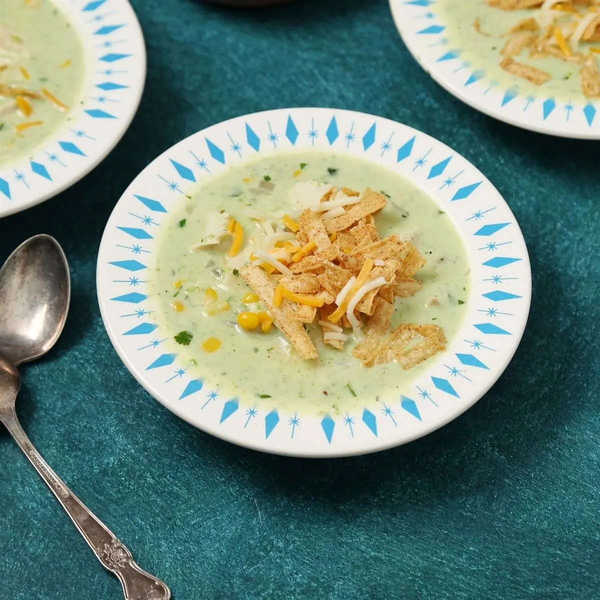 Poblano Chicken Soup