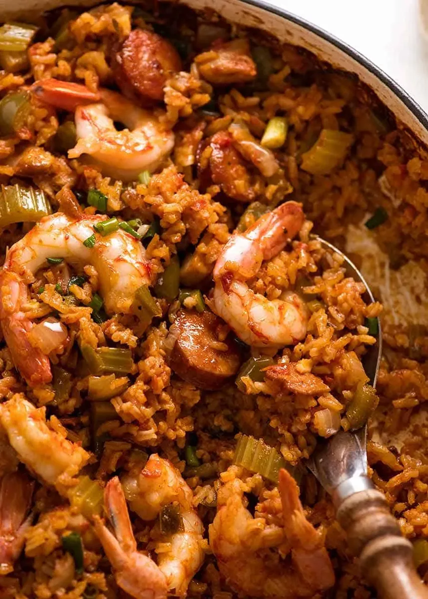 Chicken and Shrimp Jambalaya