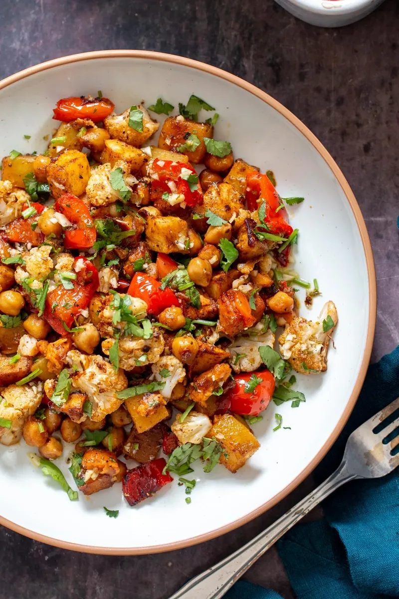 Shawarma Root Vegetable Bowl