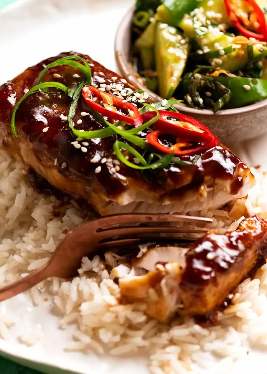 Asian Glazed Barramundi