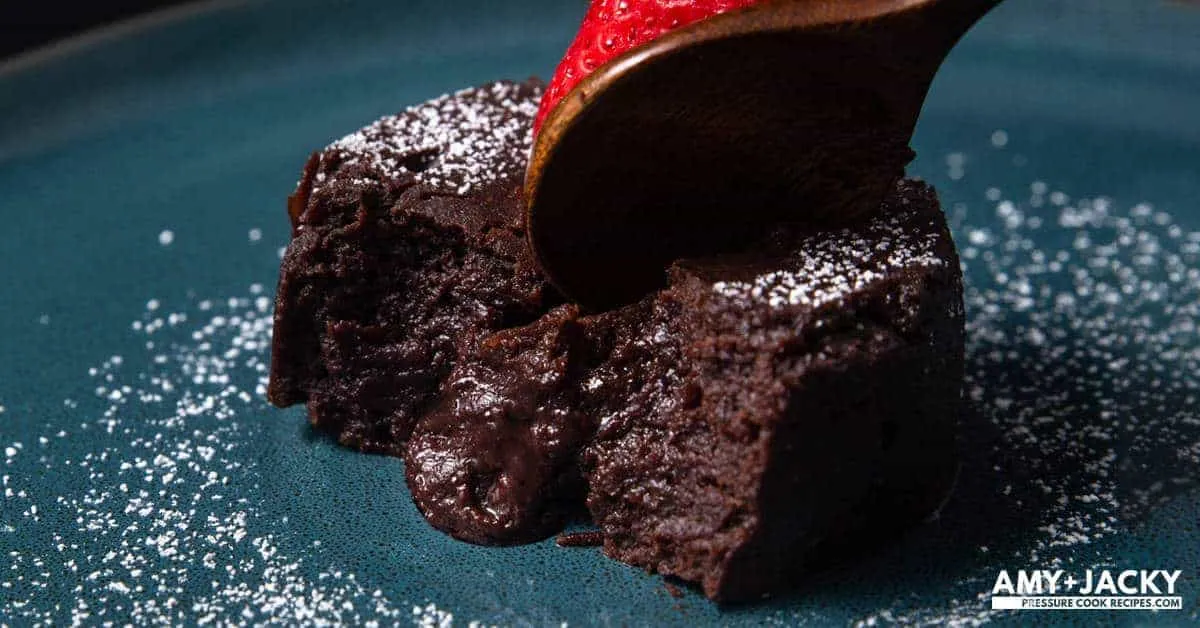 Instant Pot Chocolate Lava Cake