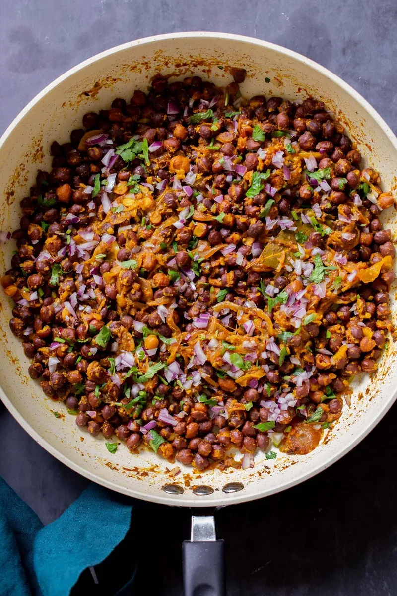 Kala Chana Ghugni