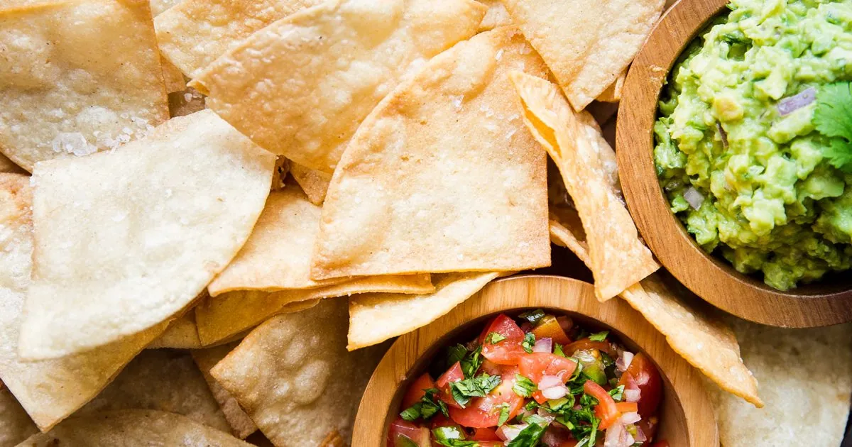 Baked Corn Tortilla Chips