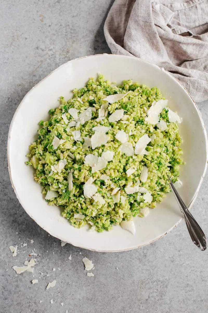 Parmesan Brussels Sprouts Salad