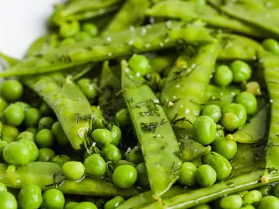 Dill Butter Peas