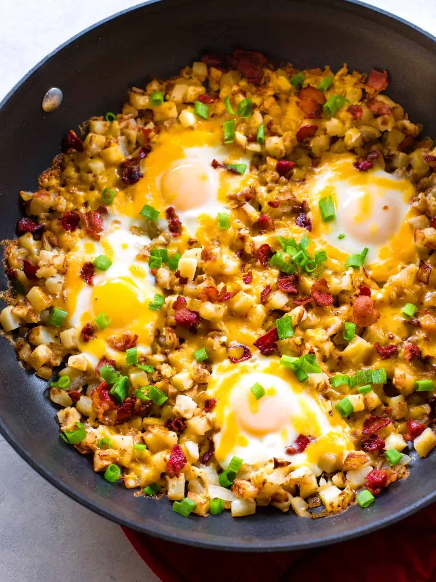 Bacon Egg Potato Skillet