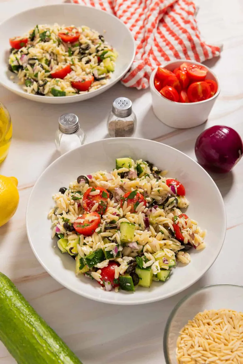 Mediterranean Orzo Salad
