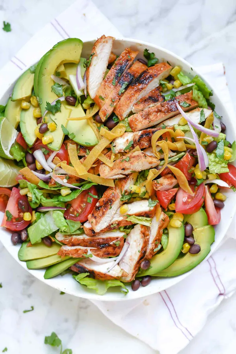 Southwest Barbecue Chicken Salad