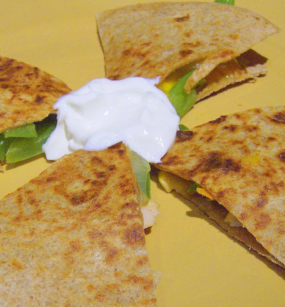 Grilled Veggie Quesadilla