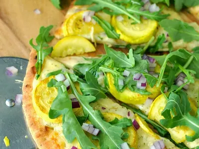 Summer Squash Pizza